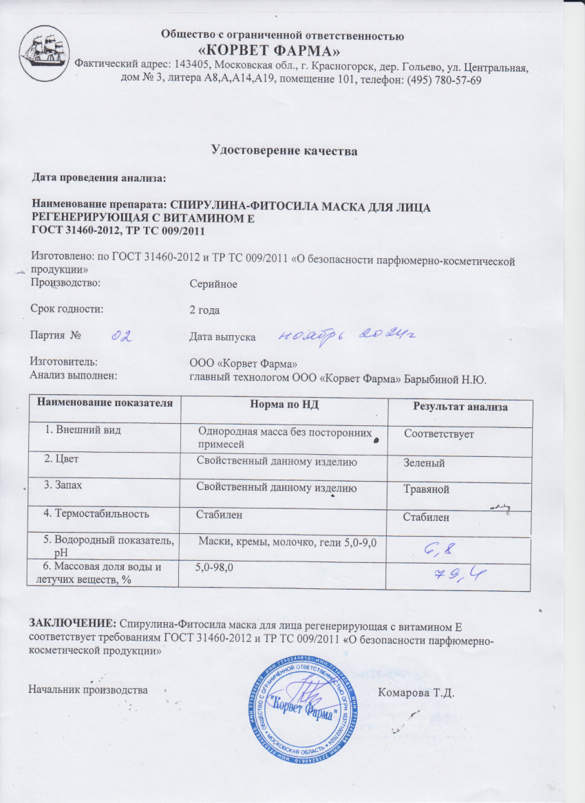 Паспорт №11202402